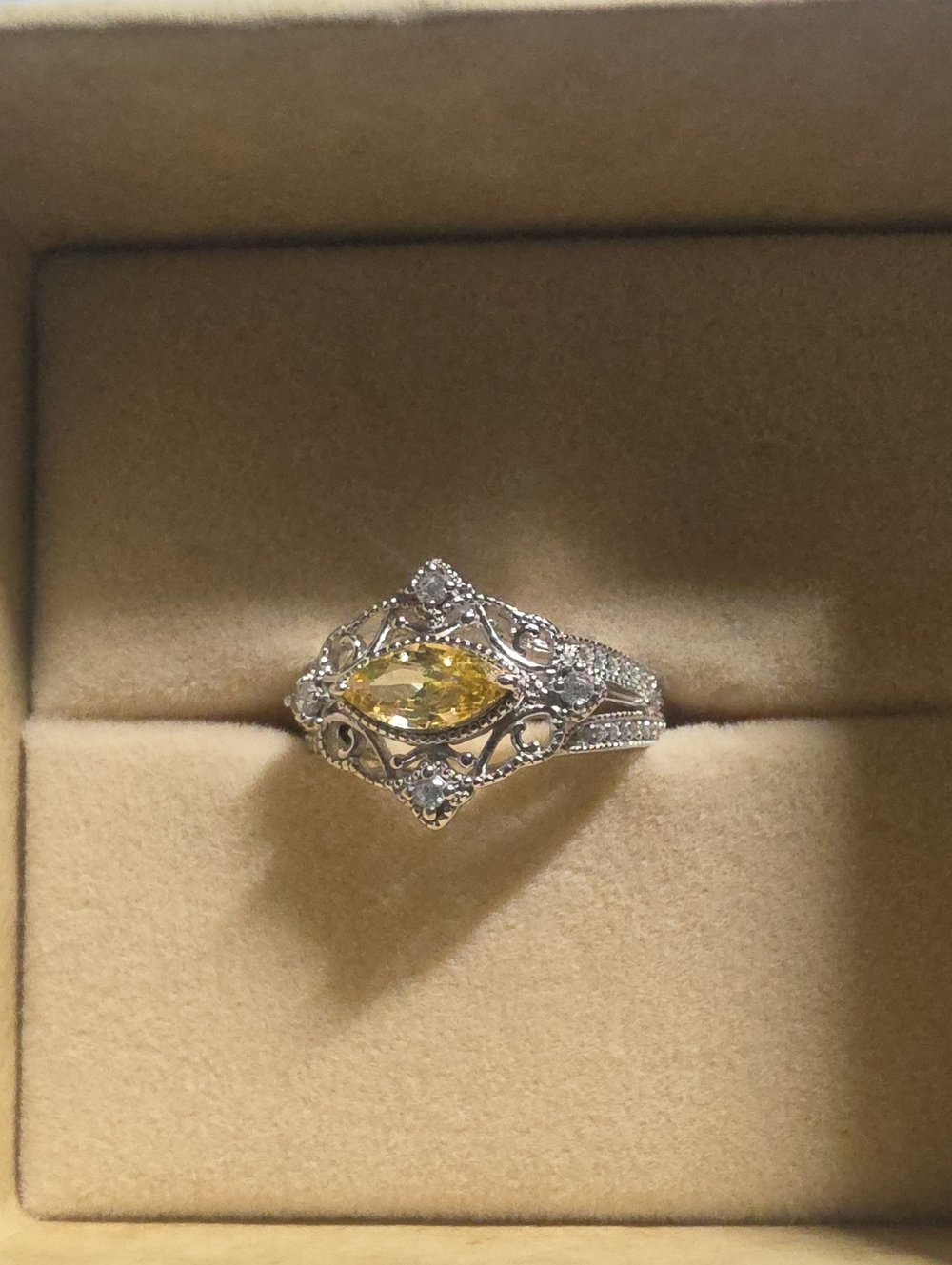 Ryze_ Sterling Silver Vintage Fusion Ring Size 6